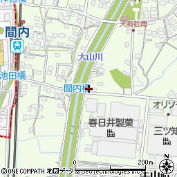 愛知県春日井市牛山町695周辺の地図