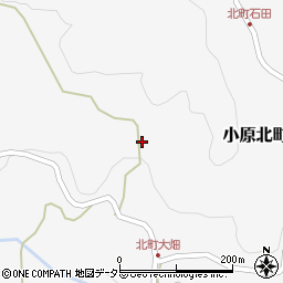 愛知県豊田市小原北町338周辺の地図