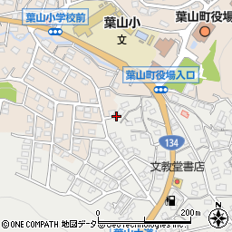 神奈川県三浦郡葉山町一色1391周辺の地図