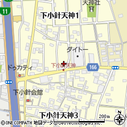 中日新聞北里専売所周辺の地図