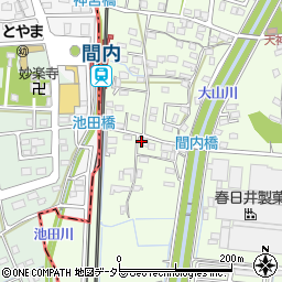 愛知県春日井市牛山町183周辺の地図