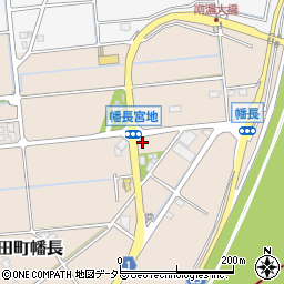 ローソン海津平田幡長店周辺の地図