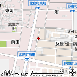 愛知県岩倉市野寄町反原5周辺の地図