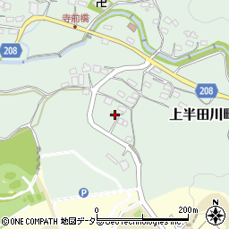 愛知県瀬戸市上半田川町232周辺の地図