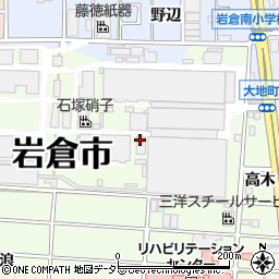 愛知県岩倉市川井町西ノンベ周辺の地図