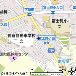 神奈川県小田原市南鴨宮2丁目40周辺の地図