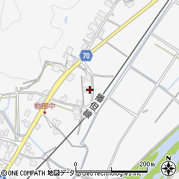 兵庫県朝来市物部1059周辺の地図
