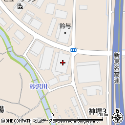 鈴与株式会社御殿場支店　御殿場物流センター周辺の地図