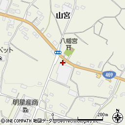 静岡県富士宮市山宮2525周辺の地図