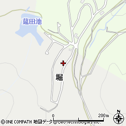 京都府福知山市堀3375-50周辺の地図