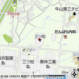 愛知県春日井市牛山町1236周辺の地図