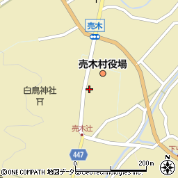長野県下伊那郡売木村1008周辺の地図