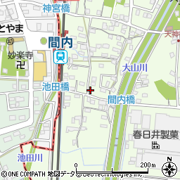 愛知県春日井市牛山町203周辺の地図
