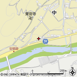 京都府船井郡京丹波町中大西121周辺の地図