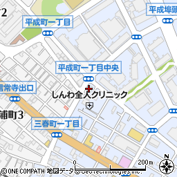 アパートサンヨウ３周辺の地図