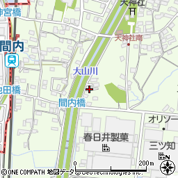愛知県春日井市牛山町681周辺の地図