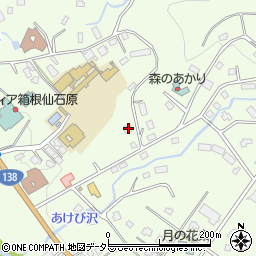 神奈川県足柄下郡箱根町仙石原984-28周辺の地図