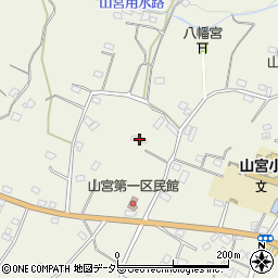 静岡県富士宮市山宮1861周辺の地図