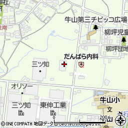 愛知県春日井市牛山町1238周辺の地図