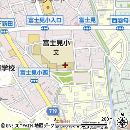 小田原市立富士見小学校周辺の地図