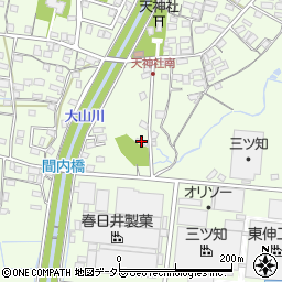 愛知県春日井市牛山町650周辺の地図