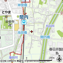 愛知県春日井市牛山町199周辺の地図