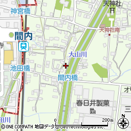 愛知県春日井市牛山町216周辺の地図
