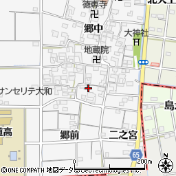 愛知県一宮市大和町於保郷中2325周辺の地図