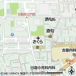 印刷局小田原東第１宿舎周辺の地図