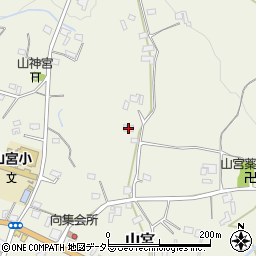 静岡県富士宮市山宮1492周辺の地図