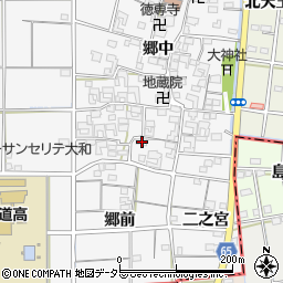 愛知県一宮市大和町於保郷中2339周辺の地図