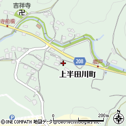 愛知県瀬戸市上半田川町332周辺の地図
