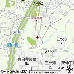 愛知県春日井市牛山町645-2周辺の地図
