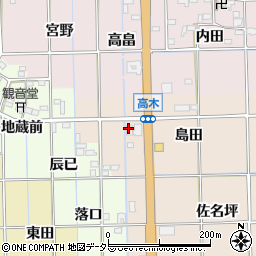 メモリアル仏壇　一宮店周辺の地図