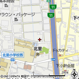 トヨタカローラ愛豊株式会社　小牧店ボデーリペアー工房周辺の地図