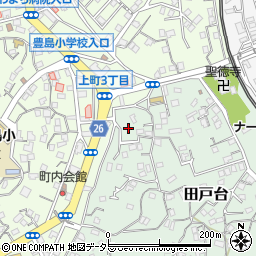 神奈川県横須賀市田戸台36周辺の地図