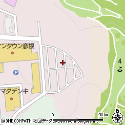 滋賀県彦根市古沢町278-18周辺の地図