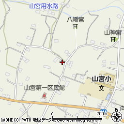 静岡県富士宮市山宮1857周辺の地図