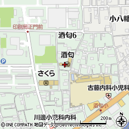 小田原市立酒匂幼稚園周辺の地図