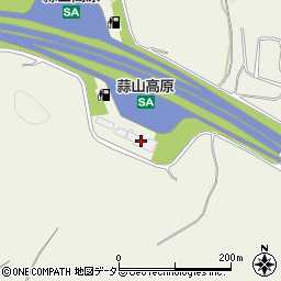 米子自動車道蒜山高原サービスエリア下り線インフォメーション周辺の地図