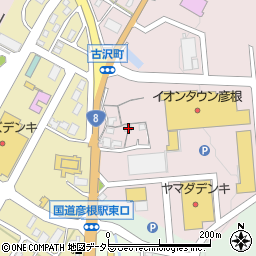 滋賀県彦根市古沢町230周辺の地図