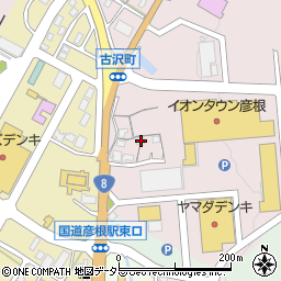 滋賀県彦根市古沢町230周辺の地図