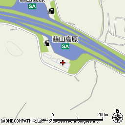 下津井電鉄株式会社　蒜山高原ＳＡ下り線レストラン周辺の地図
