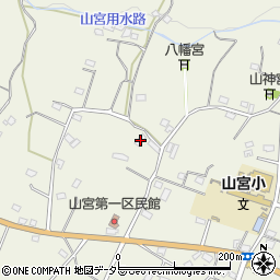 静岡県富士宮市山宮1855周辺の地図