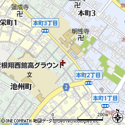 山大商事倉庫棟周辺の地図