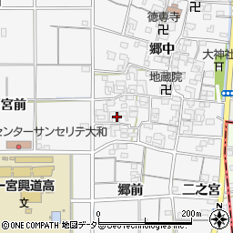愛知県一宮市大和町於保郷中2356周辺の地図