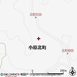 愛知県豊田市小原北町42周辺の地図