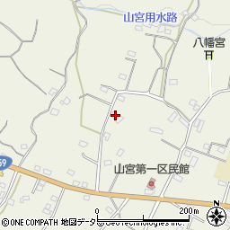 静岡県富士宮市山宮1863周辺の地図