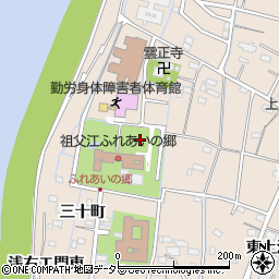 愛知県稲沢市祖父江町祖父江（柿ノ木）周辺の地図