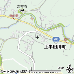 愛知県瀬戸市上半田川町342周辺の地図